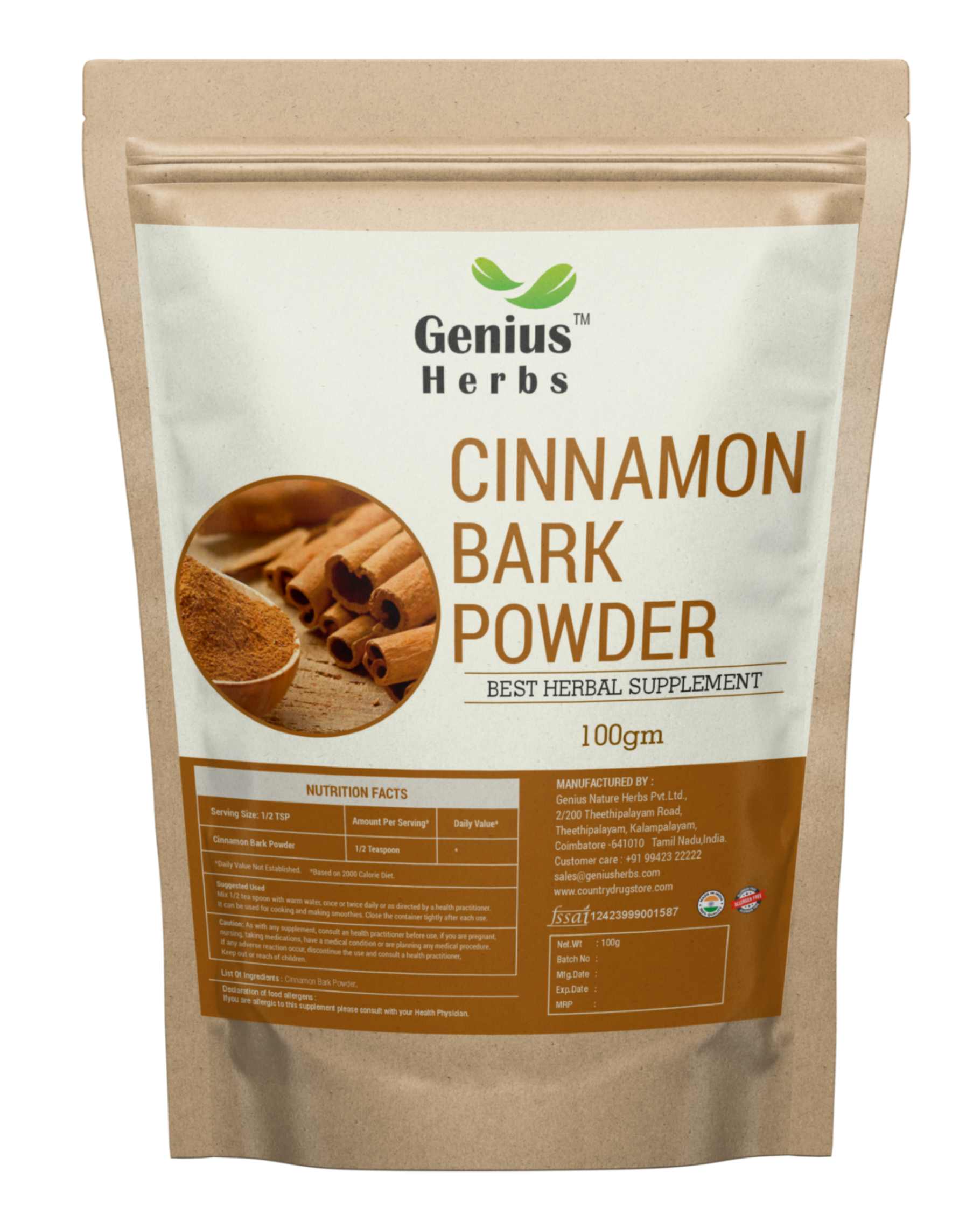 Cinnamon Powder Wholesale Manufacturer & Supplier in India